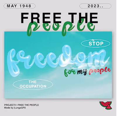 PROJECT FREE THE PEOPLE on Behance