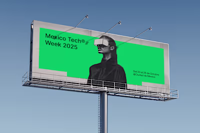 Visual Identity Redesign for Mexico Tech Week