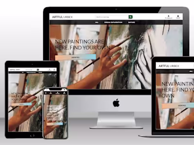 E-commerce Art Store