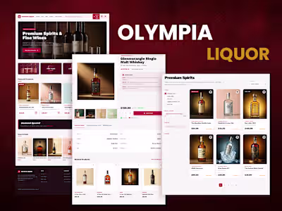 Olympia Liquor Website Development