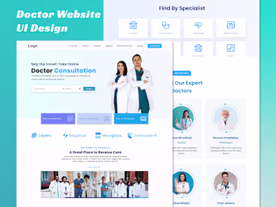 Online Doctor Consultation Platform UI