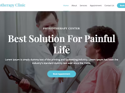 Online Appointment & Management System for Hospital