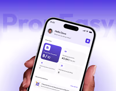 Propeasy: AI-Powered landlord App – UI/UX Case Study