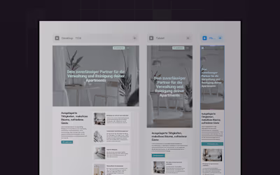 UX/UI Design & Web Development in Framer
