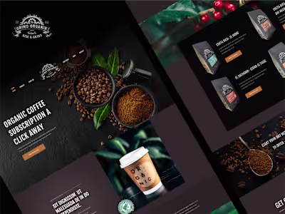 Grind Organik Organic Coffee Design