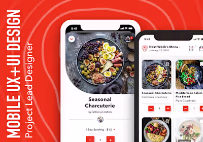 Territory Foods | Project Lead Designer