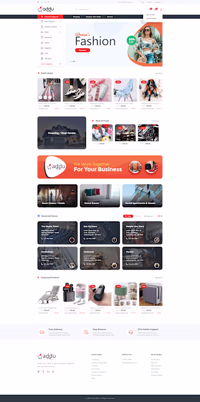 Revamping the User Interface for an E-commerce Platform