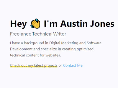 Freelance Writer Portfolio
