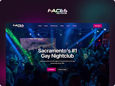 Faces - Website Design & Webflow Development