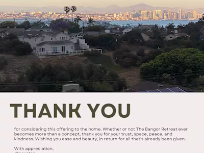 Short Term Rental Proposal