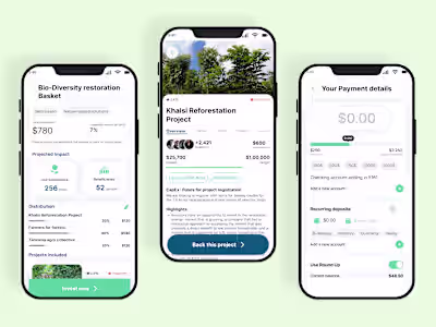Mobile Application for Crowdfunding Climate Adaptation projects