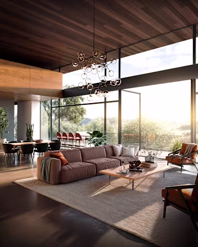Modern Livingroom Visualization