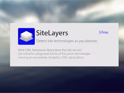 Framer Website Landing Page & UI Design for a Browser Extension