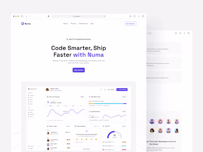 NUMA Template Development