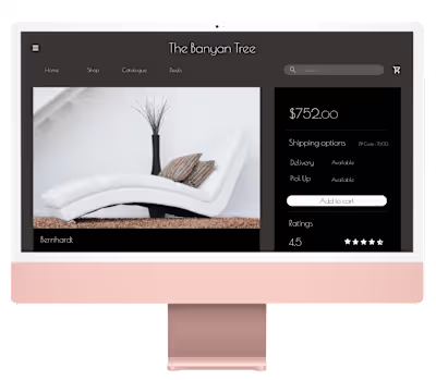 The Banyan Tree - High End Ecommerce Web Design