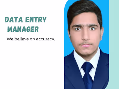 Accurate Data Entry Management