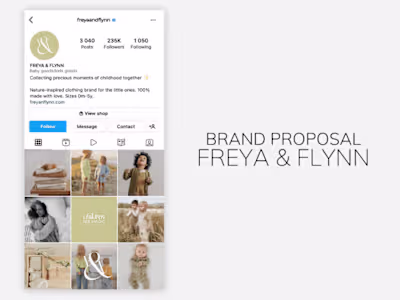 Brand Proposal | Freya & Flynn