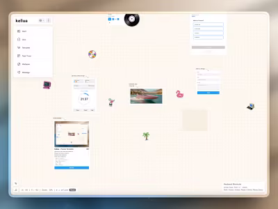 Kellua (https://kellua.framer.website/) — Think Together,