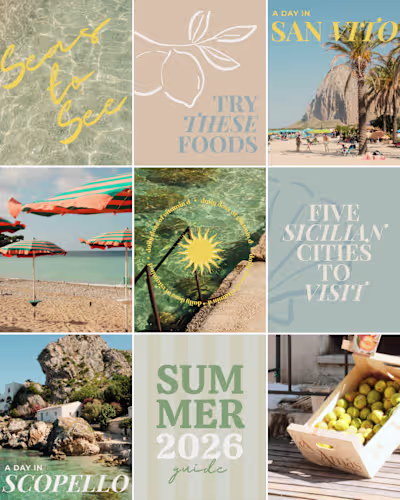 We created this mockup feed