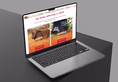 Zookeeper Conference Landing Page Design