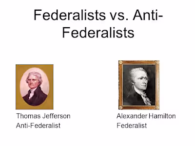 Research Article on Federalists and Anti Federalists