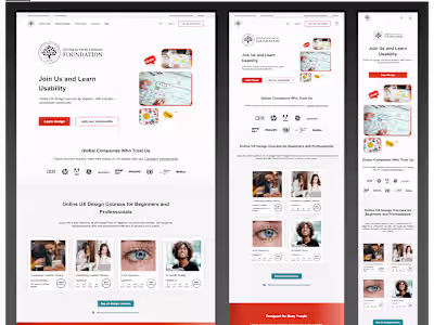 Engaging UI/UX for a Seamless Learning Experience