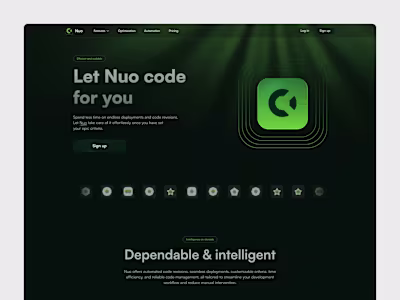 Nuo – From Concept to a High-Performing Framer Website
