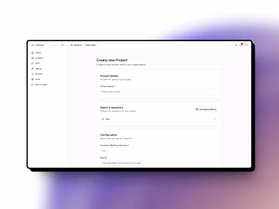 Design & Full stack development for Digger.dev