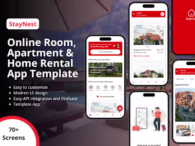 Hotel Booking Template App 
