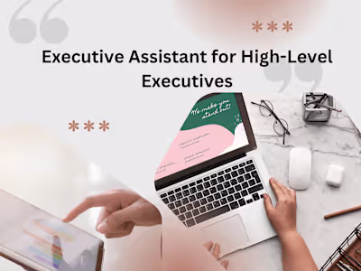 Executive Assistant for High-Level Executives