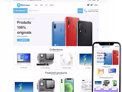  E-commerce template