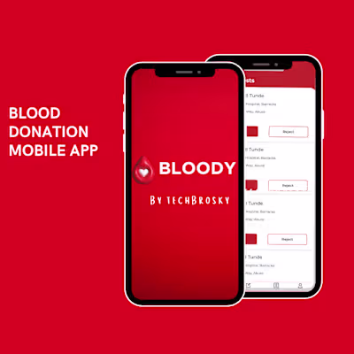 Bloody - Blood Donation App