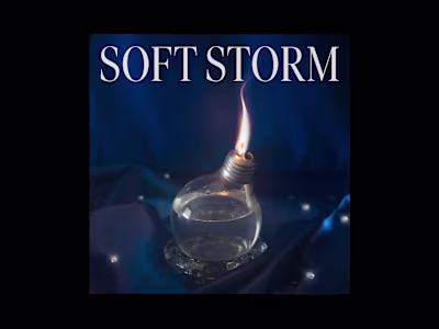 Soft Storm Album and Merch Design 