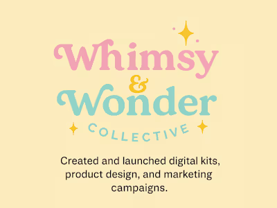 Whimsy & Wonder Collective – Brand & Product Launch