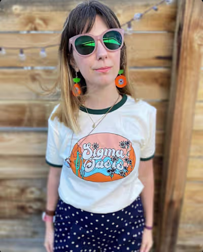 T-shirt Design for Clothing Brand GirlTour