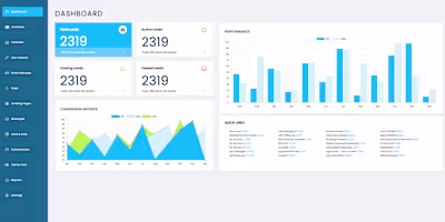 Front End UI for Insurance Company CMS