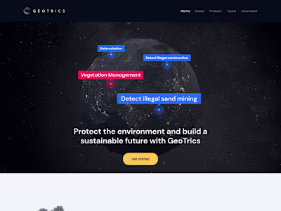 Website design Geo Trics