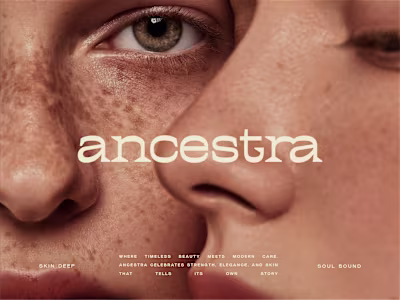 Ancestra Skincare | Brand & Packaging Design