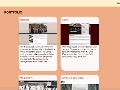 Creating a Website with Dreamweaver using HTML/CSS/JS