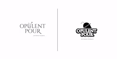BRAND IDENTITY FOR OPULENT POUR