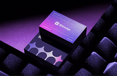 Bitmize AI Logo and Brand identity.