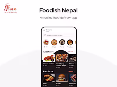 Foodish Nepal - Online Food Delivery App