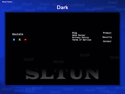 Footer Section Design