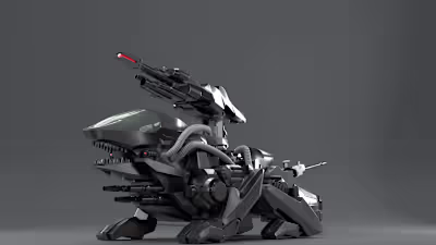 Robot Zoid Hel Digunner