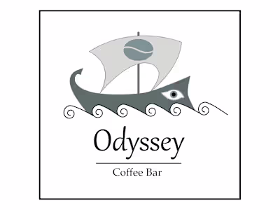 Greek coffee logo