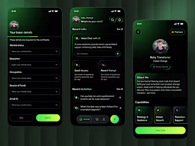 Here is my AI Chatbot Mobile App Redesign Feel free to give ...