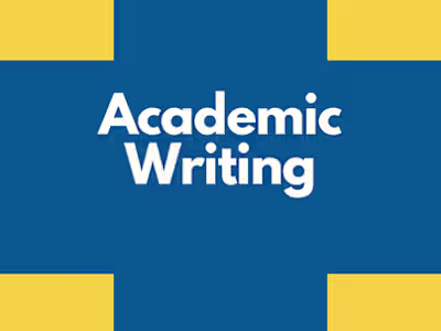 Academic Writing Portfolio