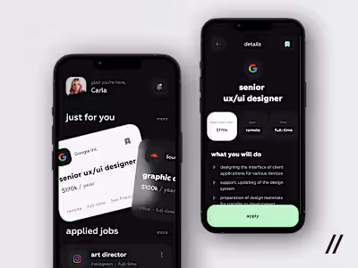 Job Search Mobile Ios App