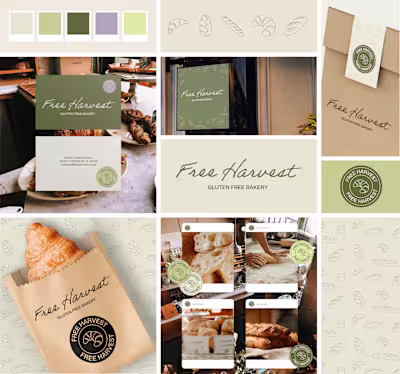 Free Harvest: Branding a Gluten-Free Bakery
