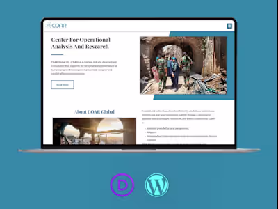 WORDPRESS STATIC WEBSITE